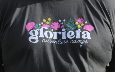 Floral Tee Black
