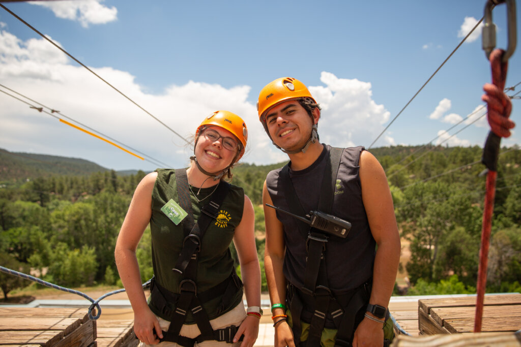 Summer Staff together at flylines