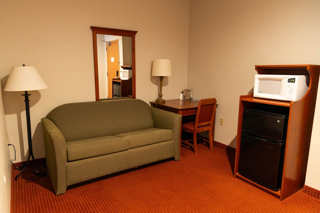 King Suite with Sofa Bed